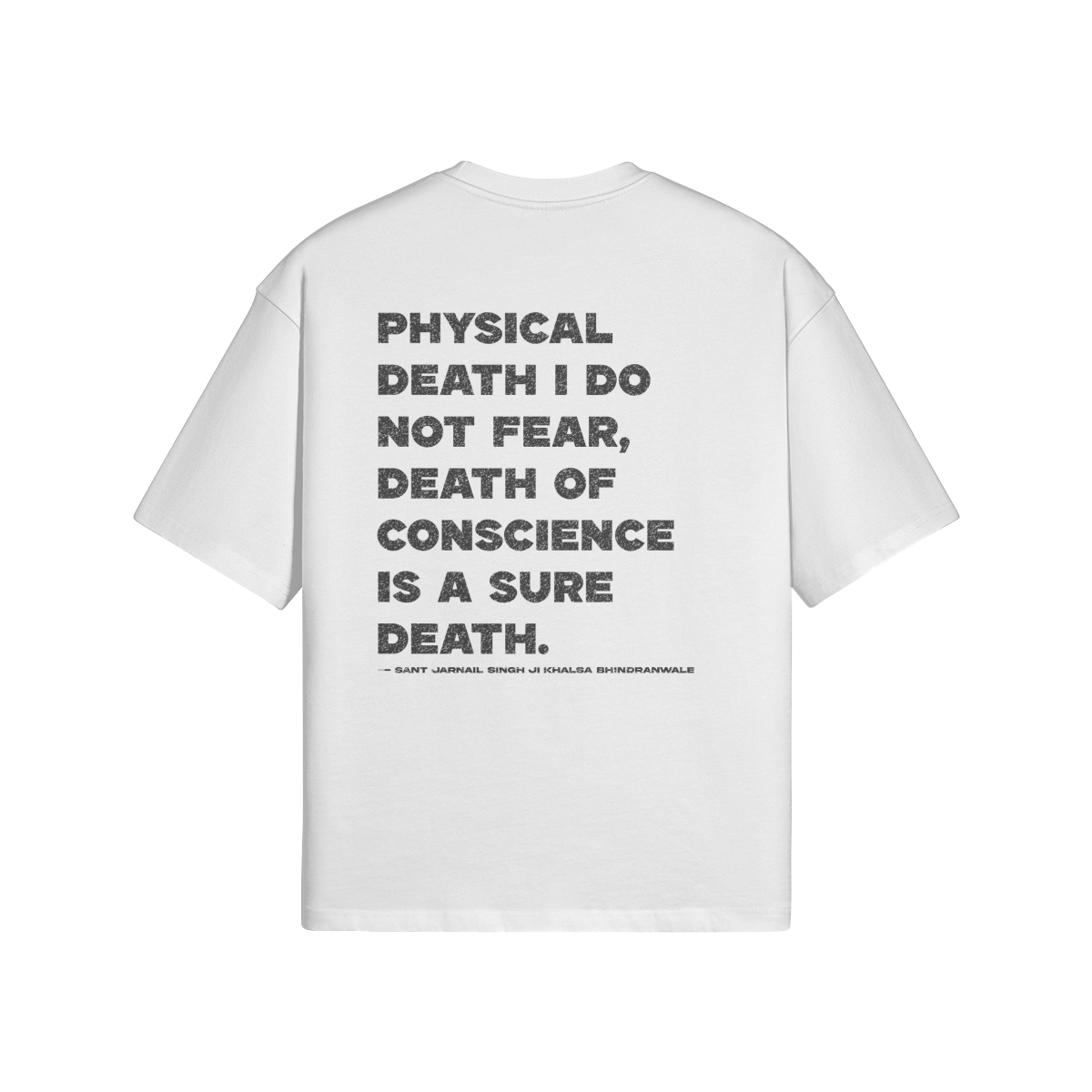 THE CONSCIENCE OVERSIZED T-SHIRT