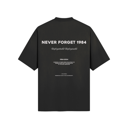 NEVER FORGET 1984 ESSENTIAL T-SHIRT